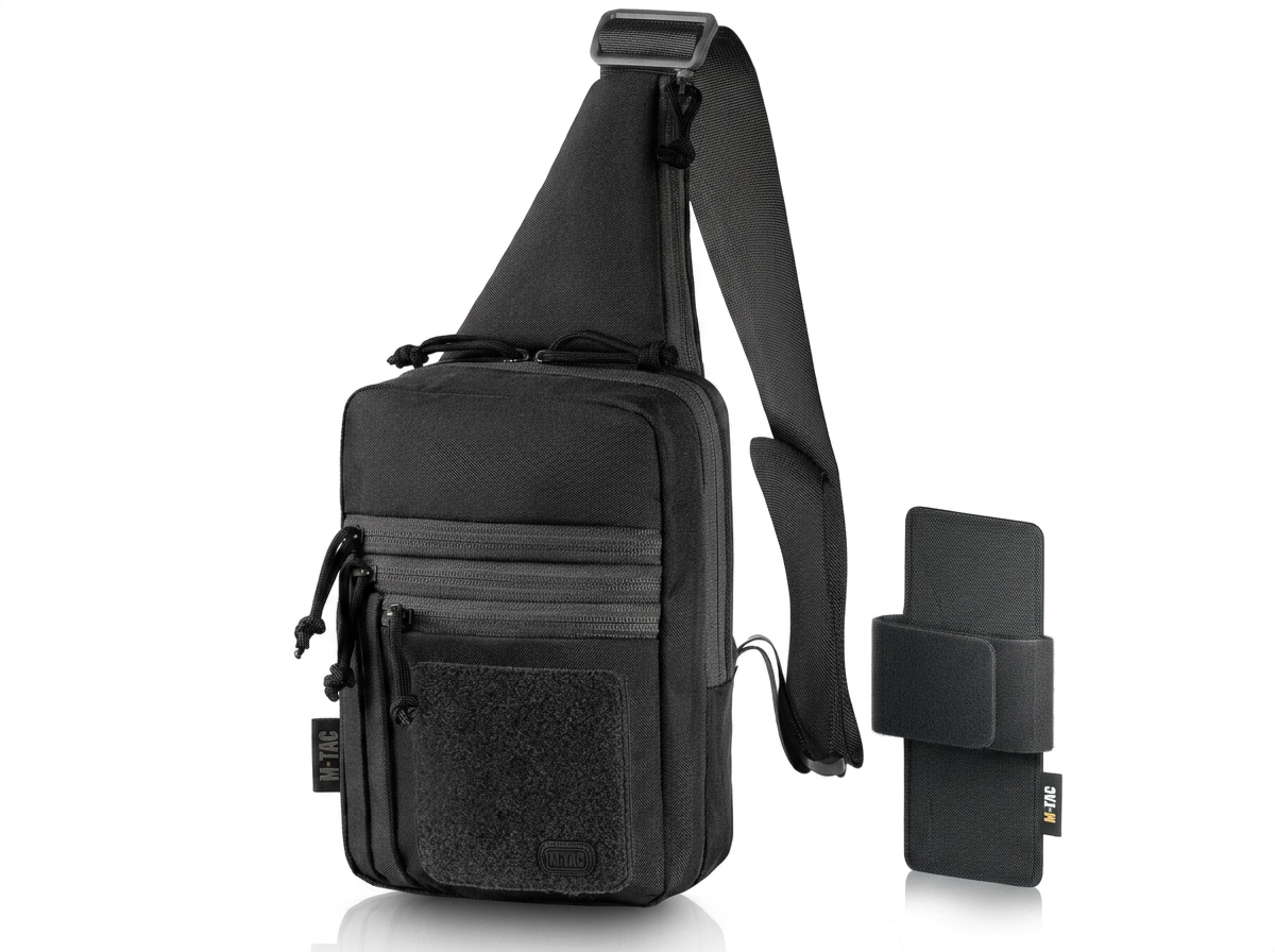 M-Tac Tactical Shoulder Bag with Concealed Handgun Compartment